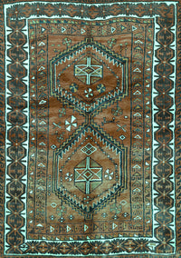 Persian Turquoise Traditional Rug, tr2807turq