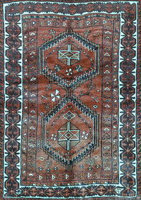 Persian Light Blue Traditional Rug, tr2807lblu