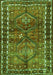 Persian Green Traditional Rug, tr2807grn