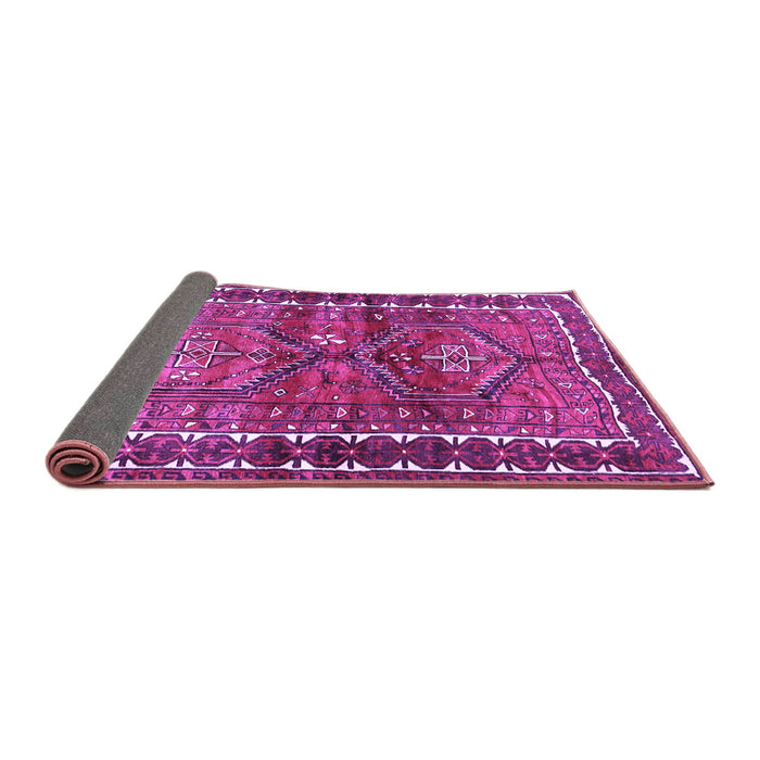 Sideview of Persian Purple Traditional Rug, tr2807pur