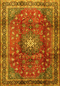 Persian Yellow Traditional Rug, tr2808yw