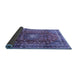 Sideview of Persian Blue Traditional Rug, tr2808blu