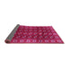 Sideview of Persian Pink Traditional Rug, tr2809pnk