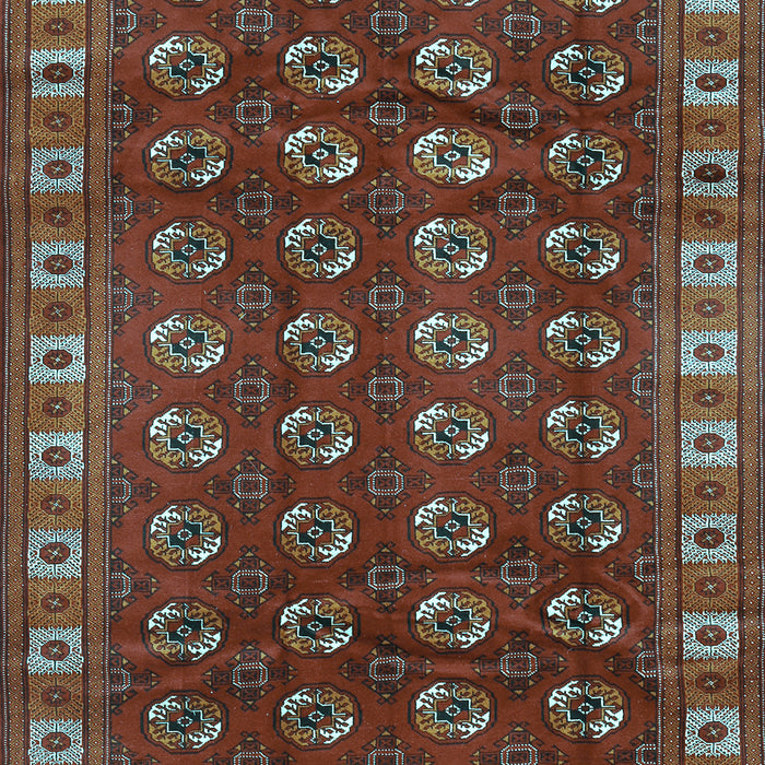 Machine Washable Persian Light Blue Traditional Rug, wshtr2809lblu