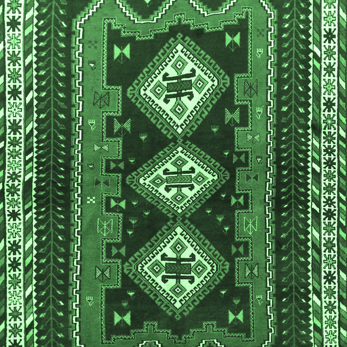 Persian Emerald Green Traditional Rug, tr280emgrn