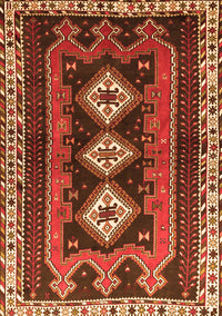 Persian Orange Traditional Rug, tr280org