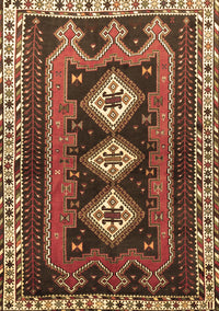 Persian Brown Traditional Rug, tr280brn