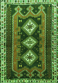 Persian Green Traditional Rug, tr280grn