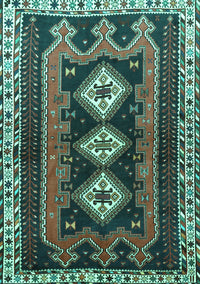 Persian Turquoise Traditional Rug, tr280turq