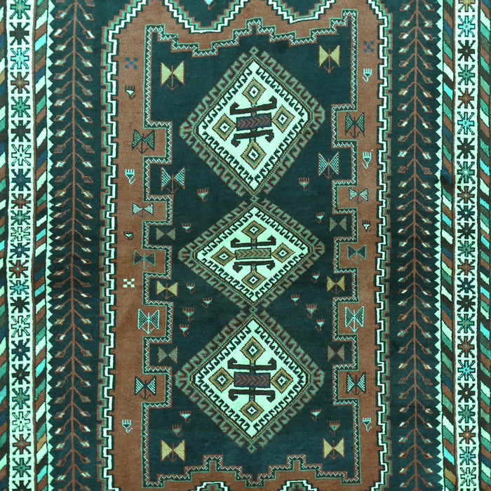 Persian Turquoise Traditional Rug, tr280turq