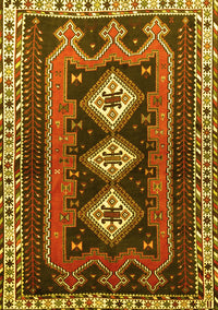 Persian Yellow Traditional Rug, tr280yw