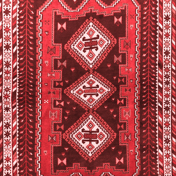 Machine Washable Persian Red Traditional Rug, wshtr280red