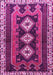 Machine Washable Persian Pink Traditional Rug, wshtr280pnk