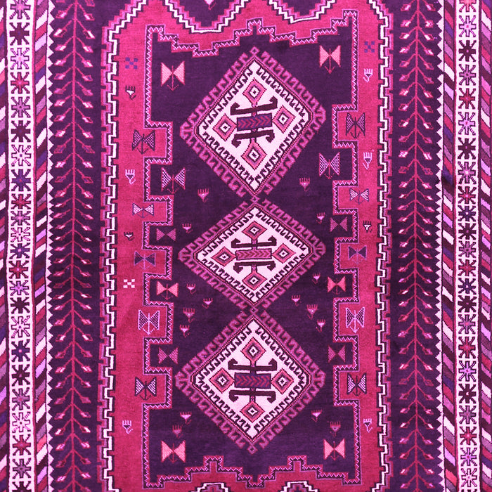 Machine Washable Persian Pink Traditional Rug, wshtr280pnk