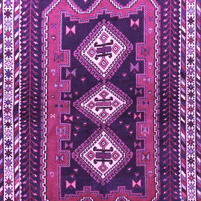 Machine Washable Persian Purple Traditional Area Rugs, wshtr280pur