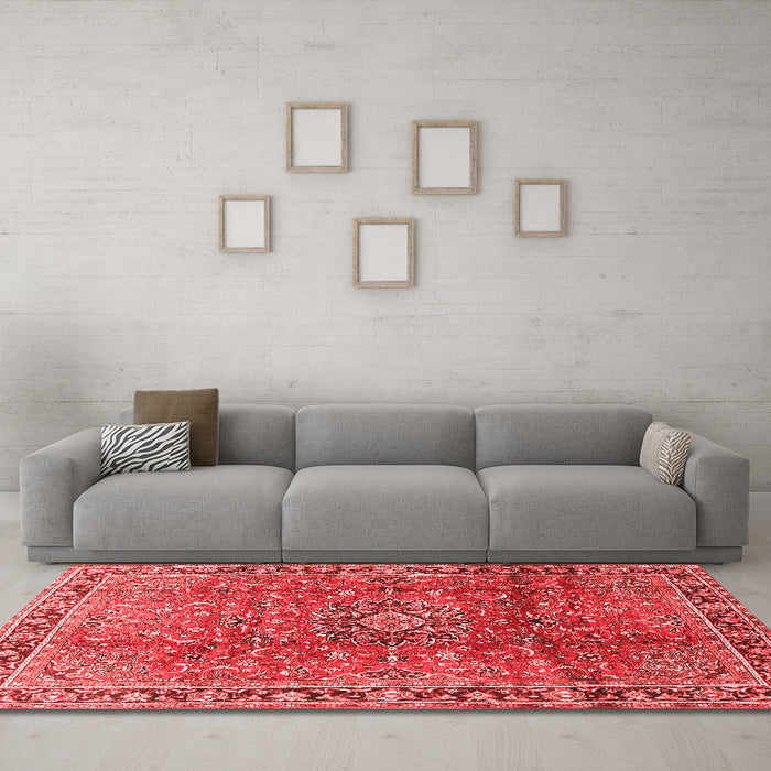 Traditional Red Washable Rugs