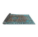 Sideview of Persian Light Blue Traditional Rug, tr2810lblu