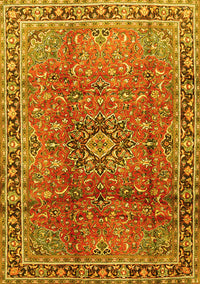 Persian Yellow Traditional Rug, tr2810yw