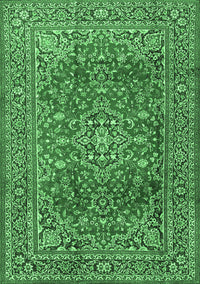 Persian Emerald Green Traditional Rug, tr2811emgrn
