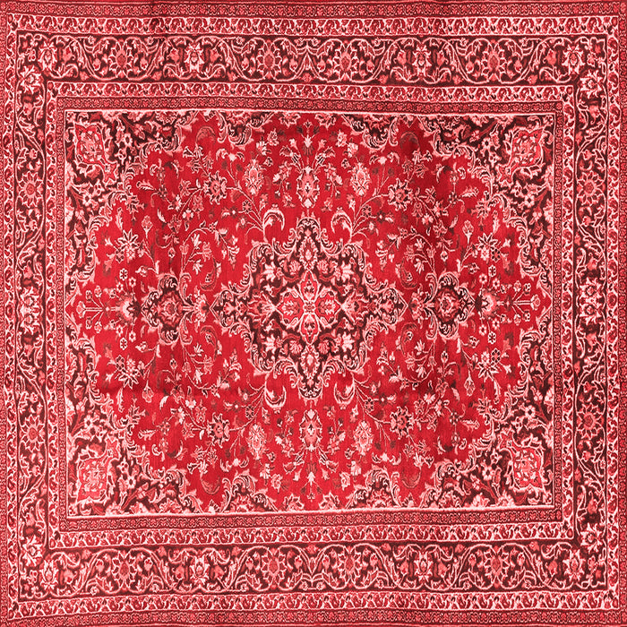 Machine Washable Persian Red Traditional Rug, wshtr2811red