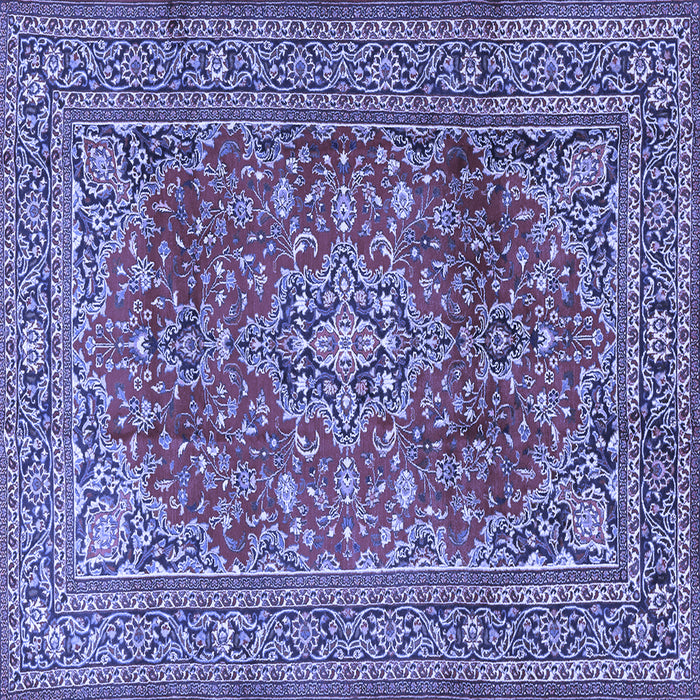 Square Persian Blue Traditional Rug, tr2811blu