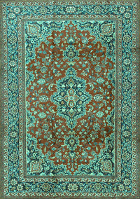 Persian Turquoise Traditional Rug, tr2811turq