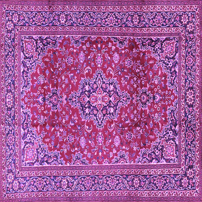 Square Persian Purple Traditional Rug, tr2811pur