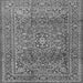 Serging Thickness of Persian Gray Traditional Rug, tr2811gry
