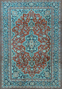 Persian Light Blue Traditional Rug, tr2811lblu