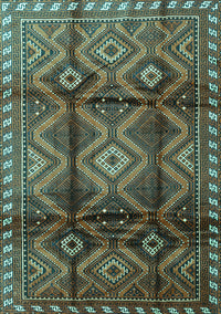 Persian Turquoise Traditional Rug, tr2812turq