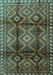 Persian Turquoise Traditional Rug, tr2812turq