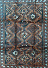 Persian Light Blue Traditional Rug, tr2812lblu