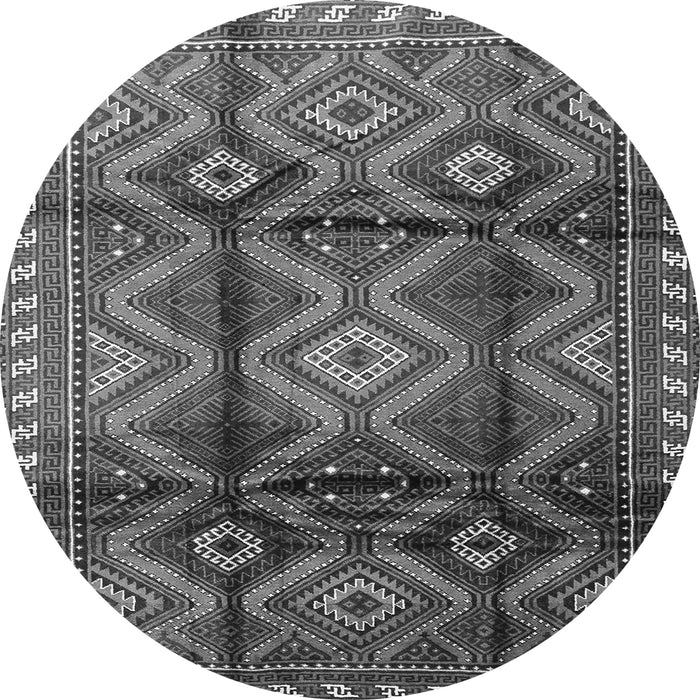 Machine Washable Persian Gray Traditional Rug, wshtr2812gry