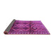 Sideview of Persian Purple Traditional Rug, tr2812pur