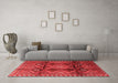 Traditional Red Washable Rugs