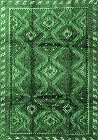 Persian Emerald Green Traditional Rug, tr2812emgrn