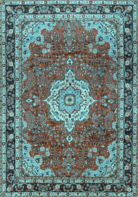 Persian Light Blue Traditional Rug, tr2814lblu