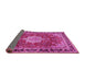 Sideview of Persian Pink Traditional Rug, tr2814pnk