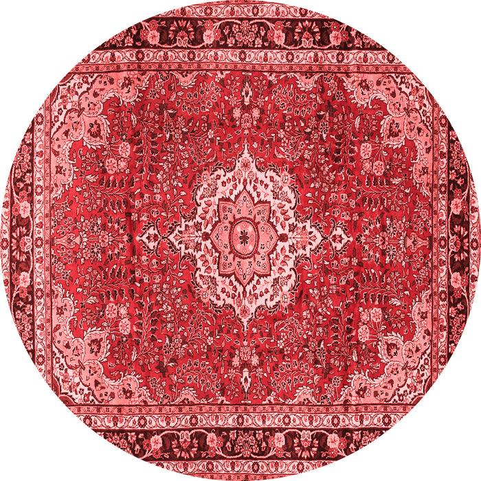Machine Washable Persian Red Traditional Rug, wshtr2814red