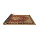 Sideview of Persian Brown Traditional Rug, tr2814brn