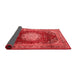 Medallion Red Traditional Area Rugs