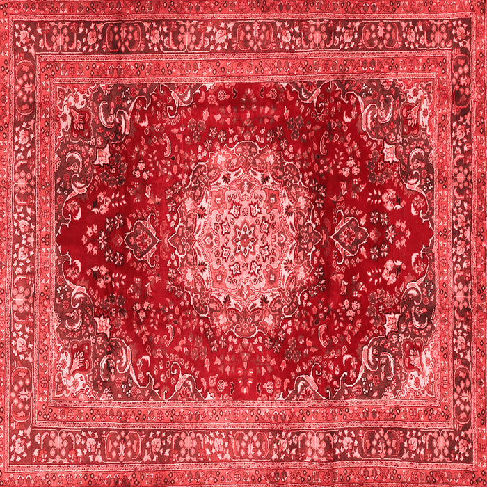 Medallion Red Traditional Rug, tr2815red