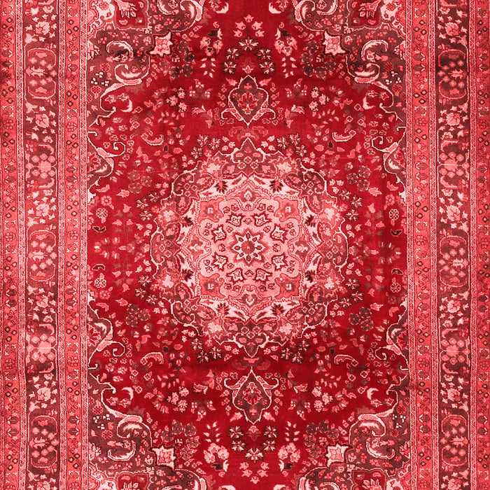 Medallion Red Traditional Area Rugs