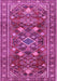 Machine Washable Persian Purple Traditional Area Rugs, wshtr2816pur