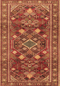 Persian Brown Traditional Rug, tr2816brn