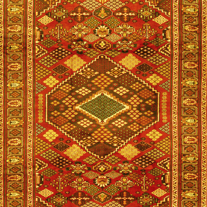 Persian Yellow Traditional Rug, tr2816yw