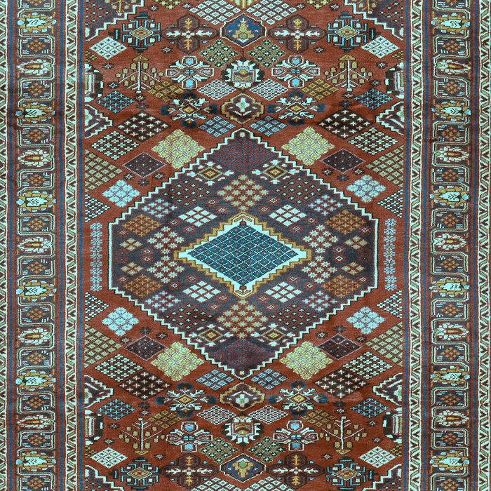 Persian Light Blue Traditional Rug, tr2816lblu