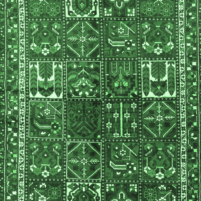 Persian Emerald Green Traditional Rug, tr2817emgrn