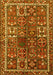 Persian Yellow Traditional Rug, tr2817yw