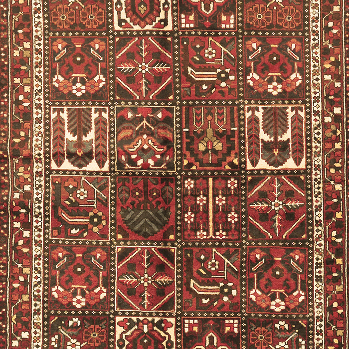 Machine Washable Persian Brown Traditional Rug, wshtr2817brn